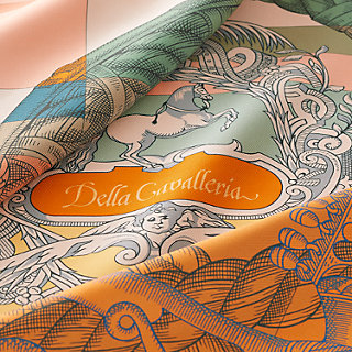 Seidentuch 90 Double Face Della Cavalleria | Hermès Deutschland